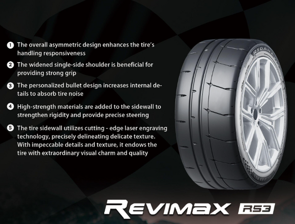 RYDANZ REVIMAX R53 - SITUATED BETWEEN FULL SLICK AND SEMI-SLICK ...